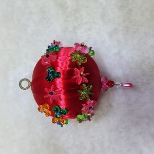 Vintage 60's Push Pin Christmas Ornament